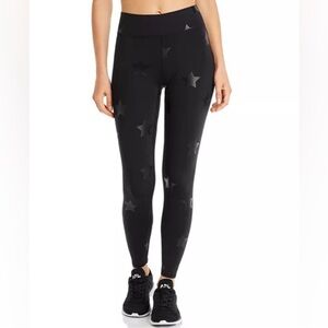 Nanette Lepore Black Star Patterned Women's Leggings